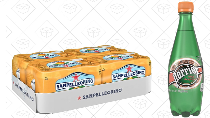 Extra 20% off San Pellegrino and Perrier, discount shown at checkout
